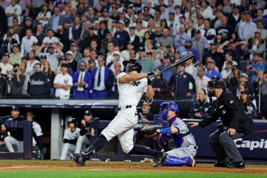 MLB: World Series-Los Angeles Dodgers at New York Yankees, giancarlo stanton