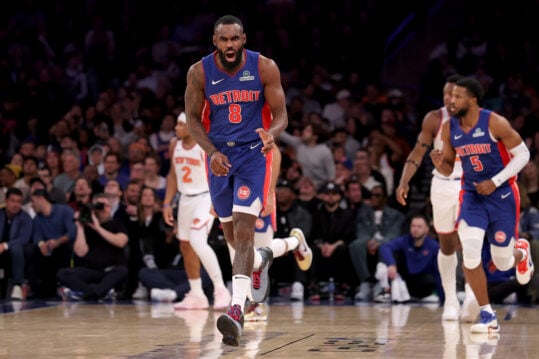 NBA: Detroit Pistons at New York Knicks