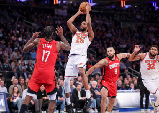 NBA: Houston Rockets at New York Knicks