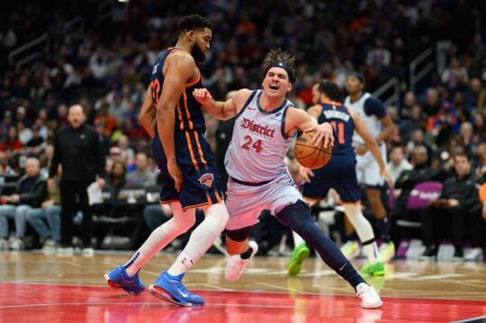 NBA: New York Knicks at Washington Wizards