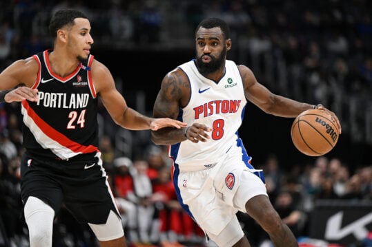 NBA: Portland Trail Blazers at Detroit Pistons