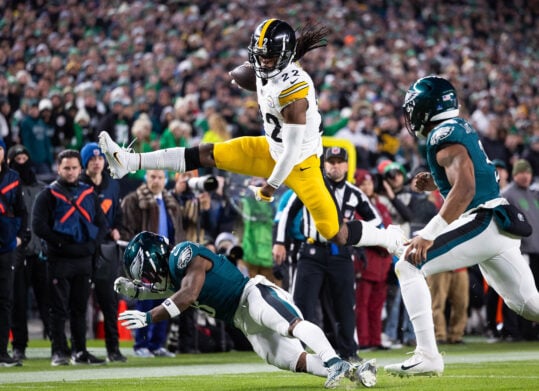 Najee Harris, Giants, Steelers, Eagles