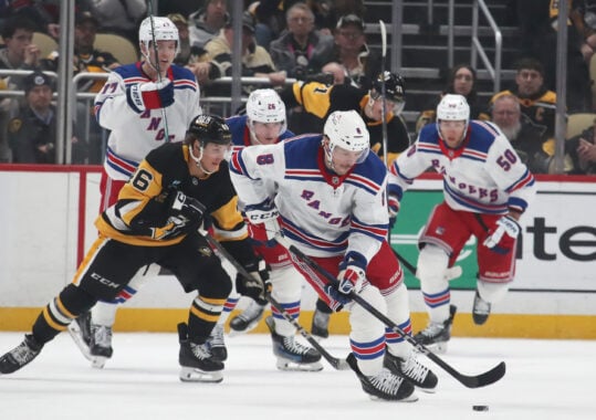 NHL: New York Rangers at Pittsburgh Penguins