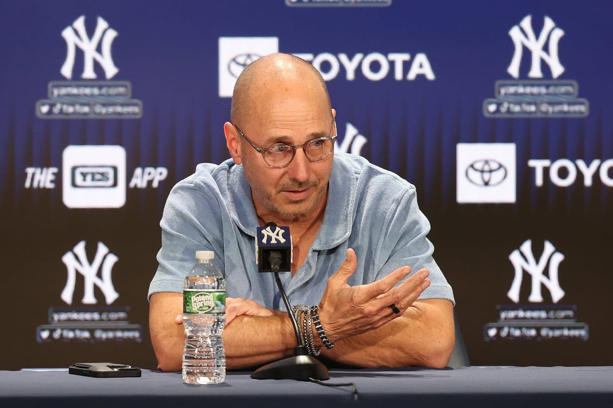 mlb: washington nationals at new york yankees, brian cashman