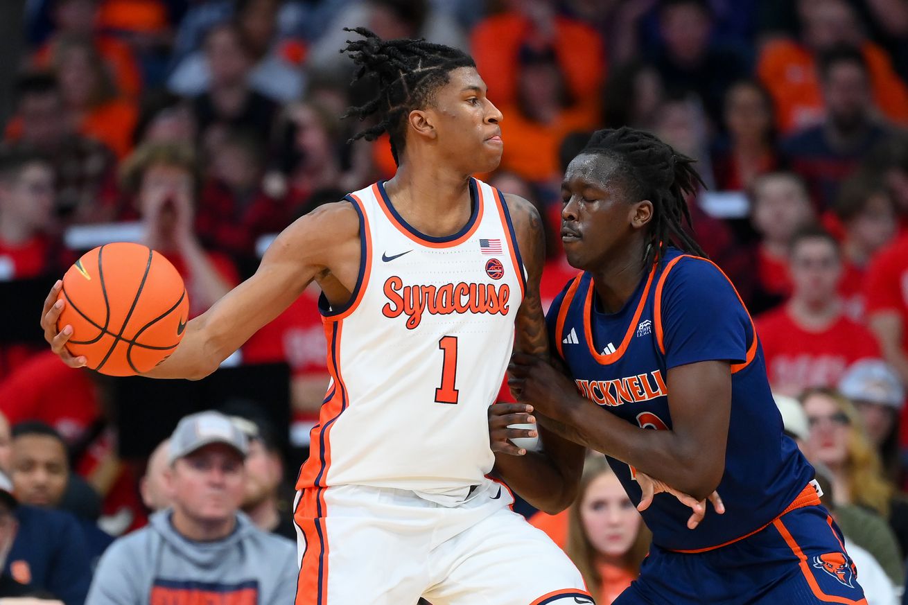 NCAA Basketball: Bucknell at Syracuse