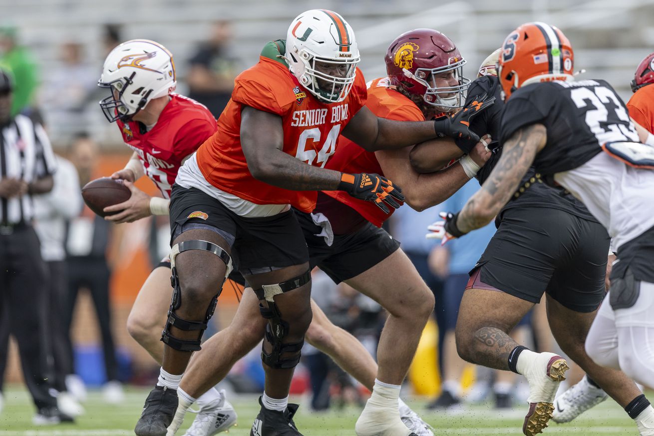 NCAA Football: NCAA Senior Bowl Practice