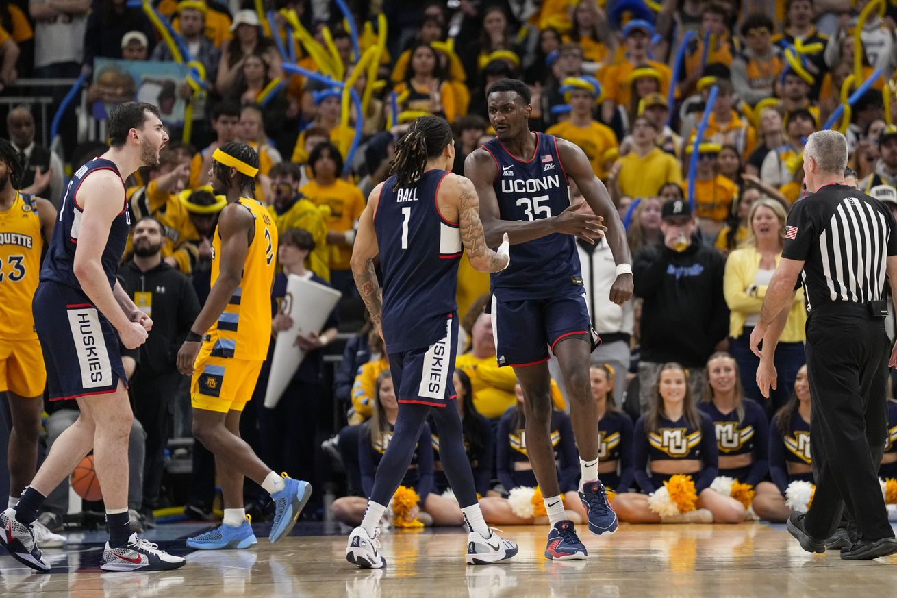 NCAA Basketball: Connecticut at Marquette