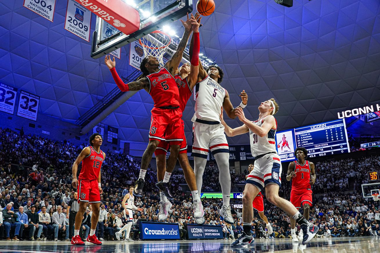 NCAA Basketball: St. John at Connecticut