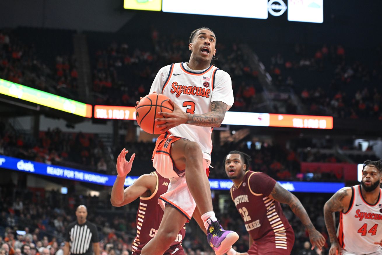 NCAA Basketball: Boston College at Syracuse