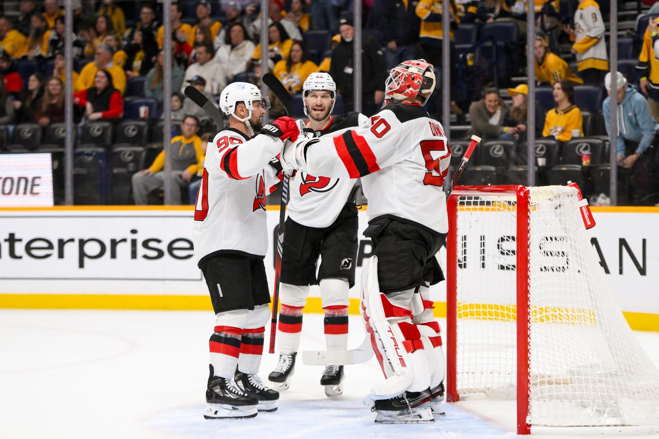 NHL: New Jersey Devils at Nashville Predators