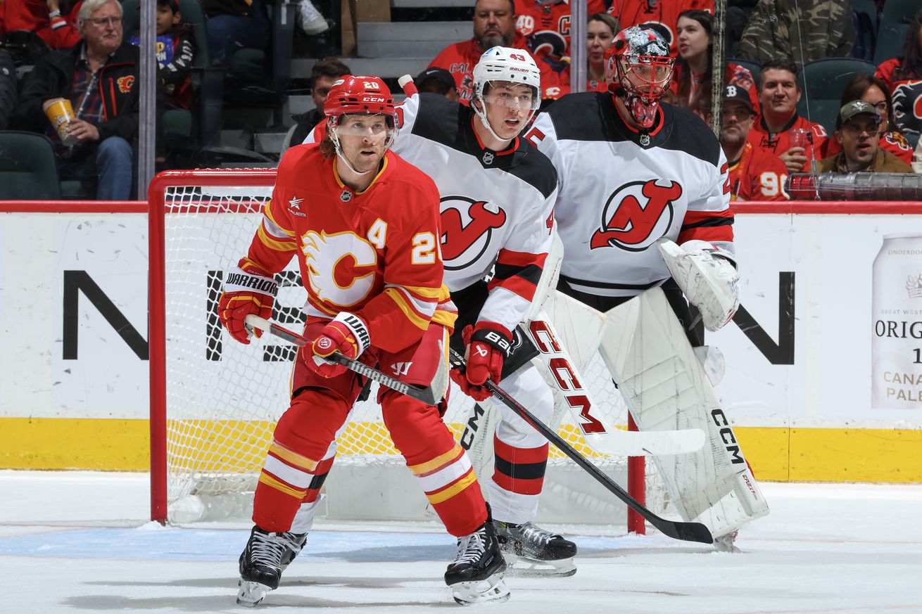 New Jersey Devils v Calgary Flames