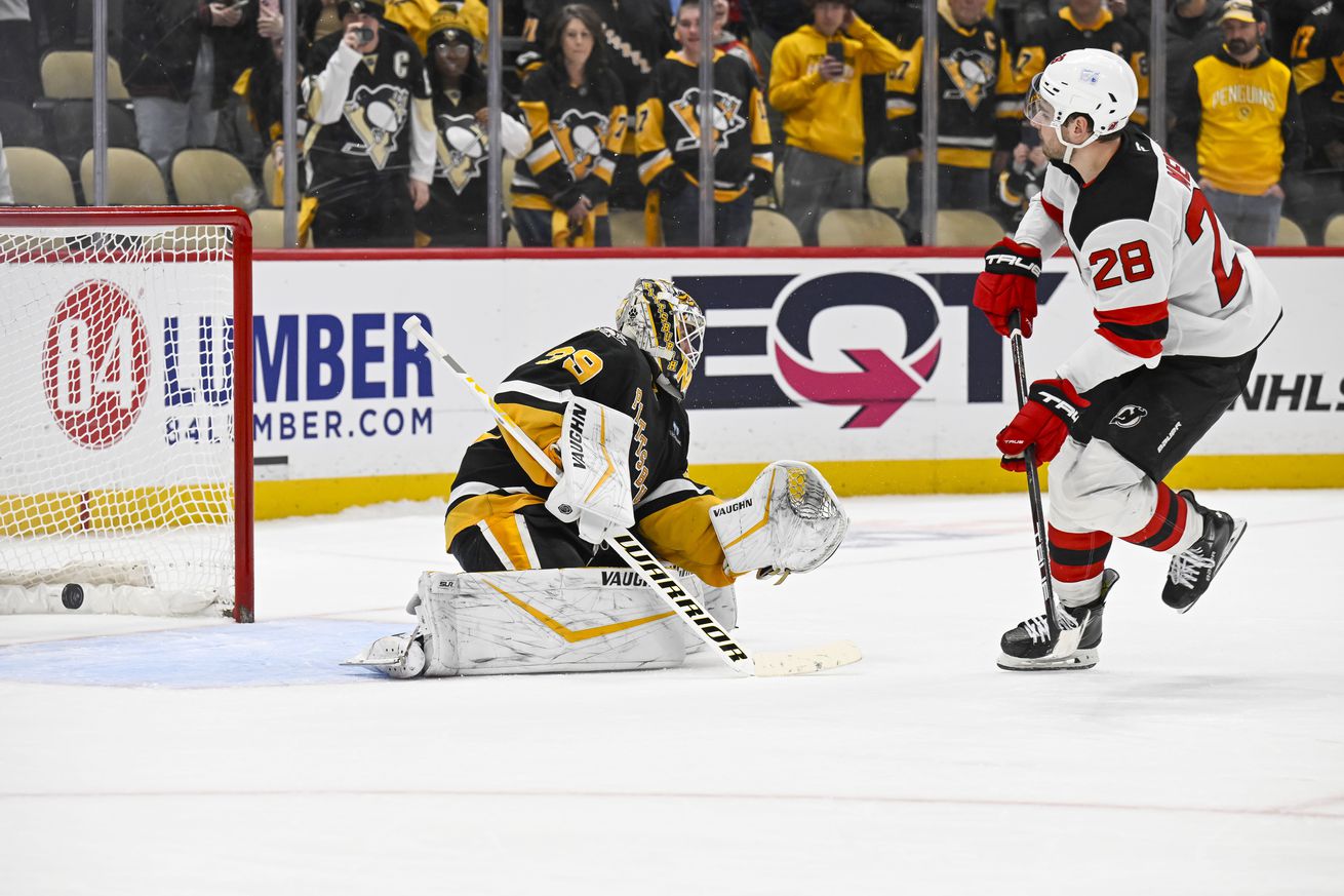 NHL: FEB 04 Devils at Penguins