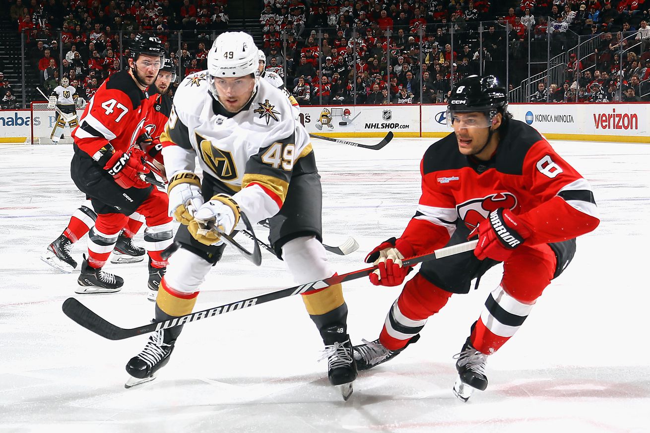 Vegas Golden Knights v New Jersey Devils