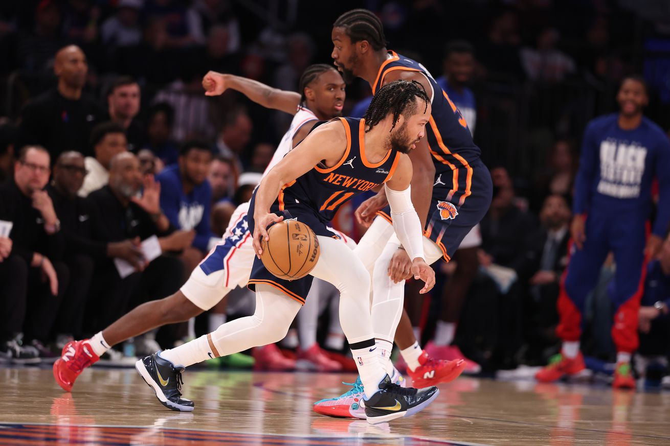 Philadelphia 76ers v New York Knicks