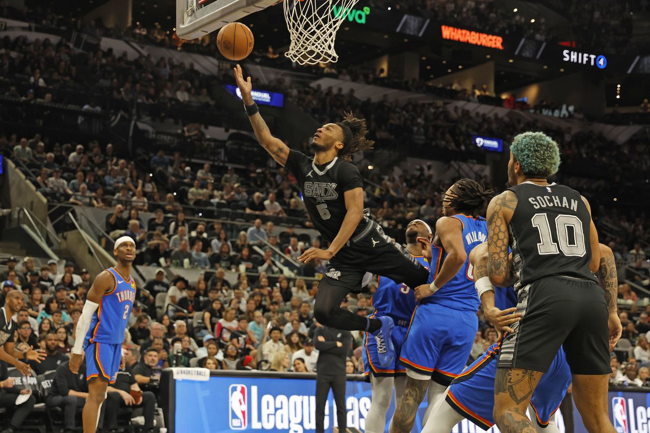 Oklahoma City Thunder v San Antonio Spurs