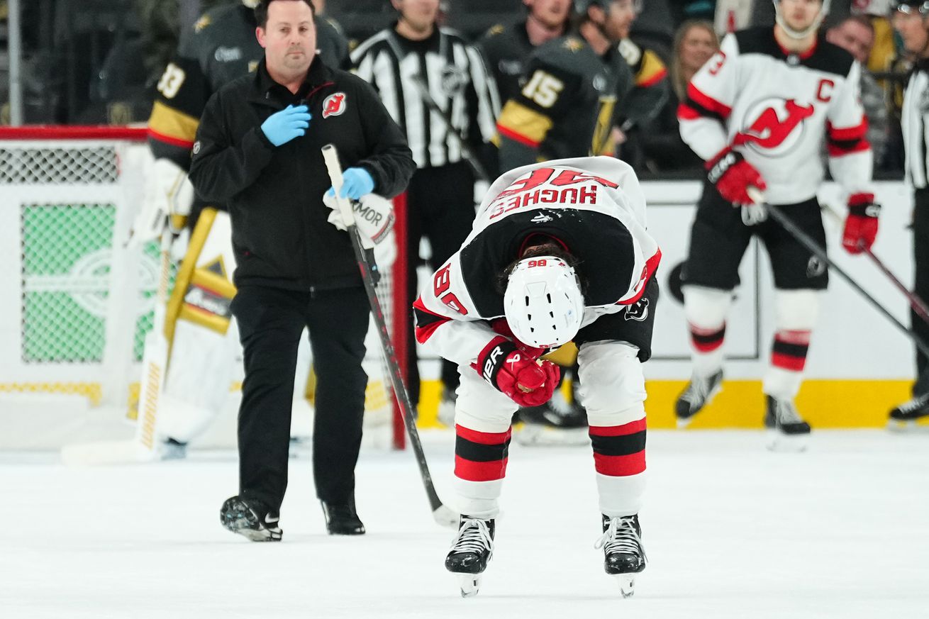 New Jersey Devils v Vegas Golden Knights