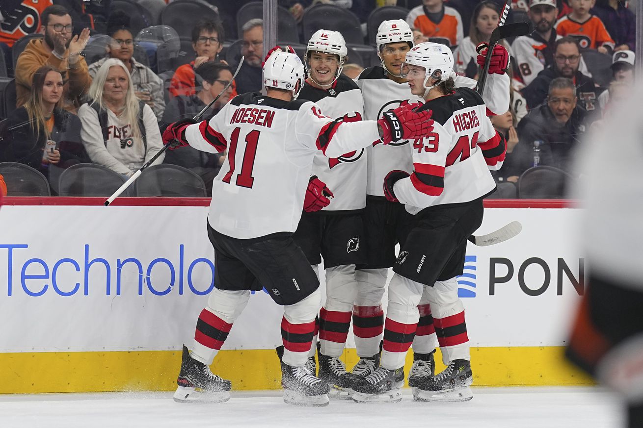 New Jersey Devils v Philadelphia Flyers