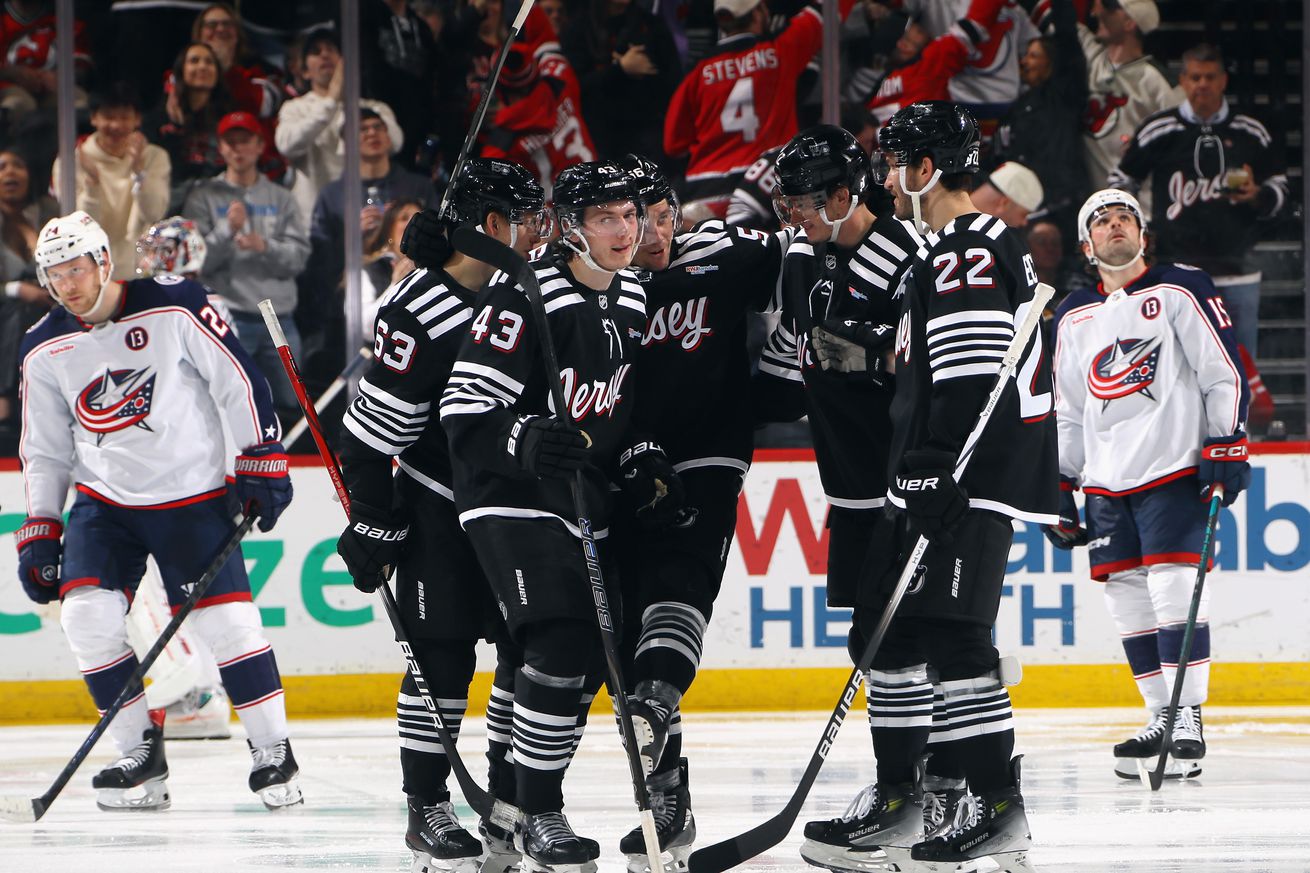 Columbus Blue Jackets v New Jersey Devils