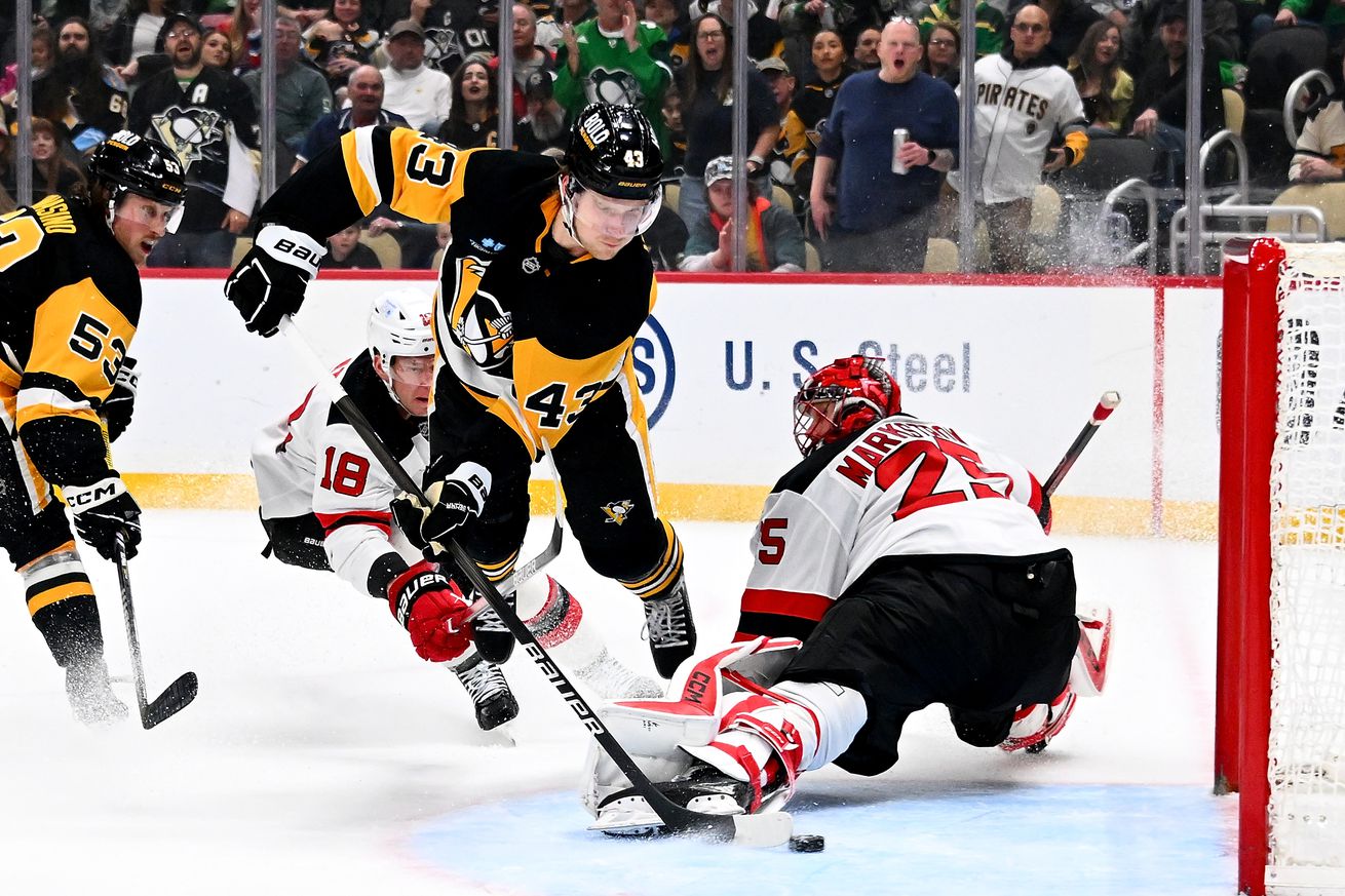 New Jersey Devils v Pittsburgh Penguins