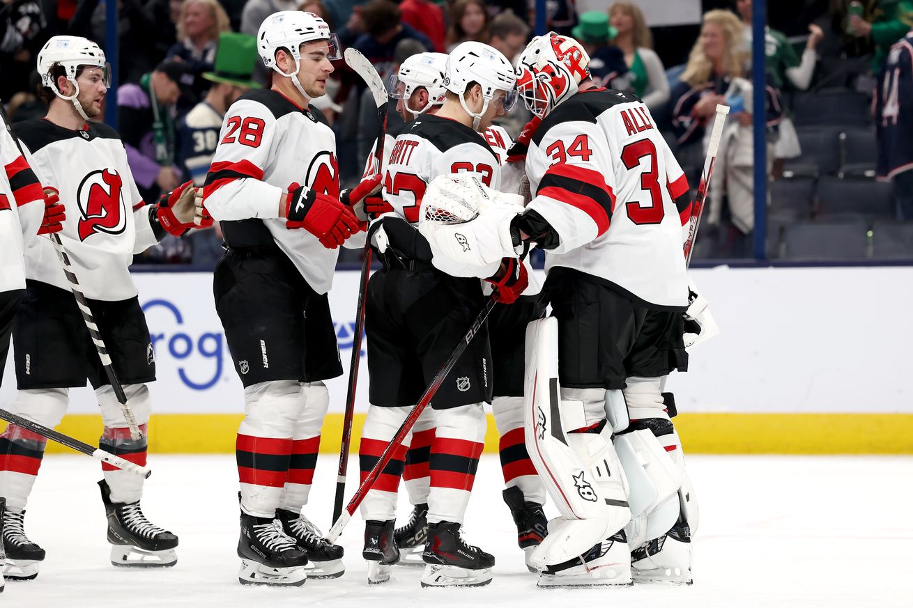 New Jersey Devils v Columbus Blue Jackets