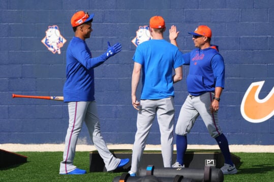 MLB: New York Mets-Workouts