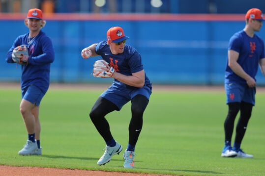 MLB: New York Mets-Workouts, brett baty