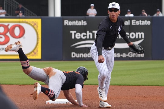 MLB: Spring Training-Detroit Tigers at New York Yankees