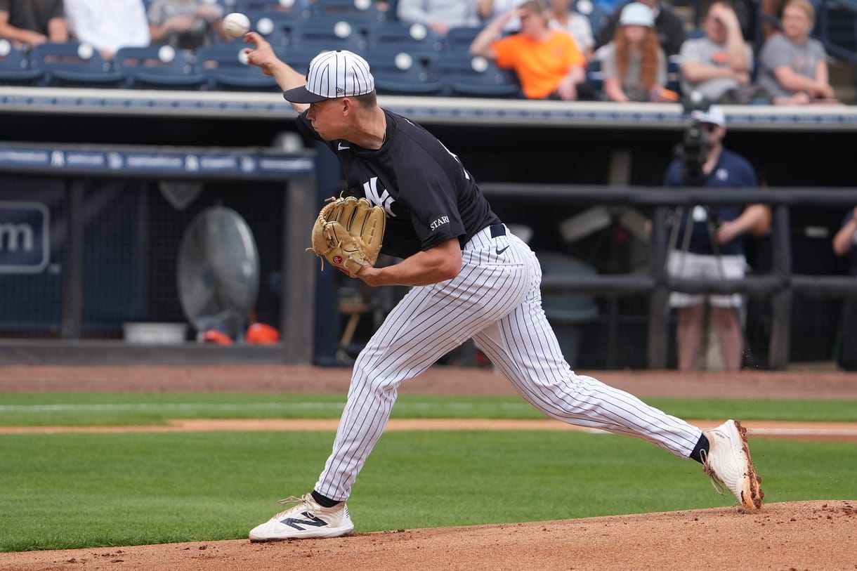 MLB: Spring Training-Detroit Tigers at New York Yankees