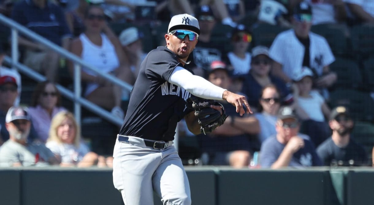 MLB: Spring Training-New York Yankees at Atlanta Braves, oswald peraza