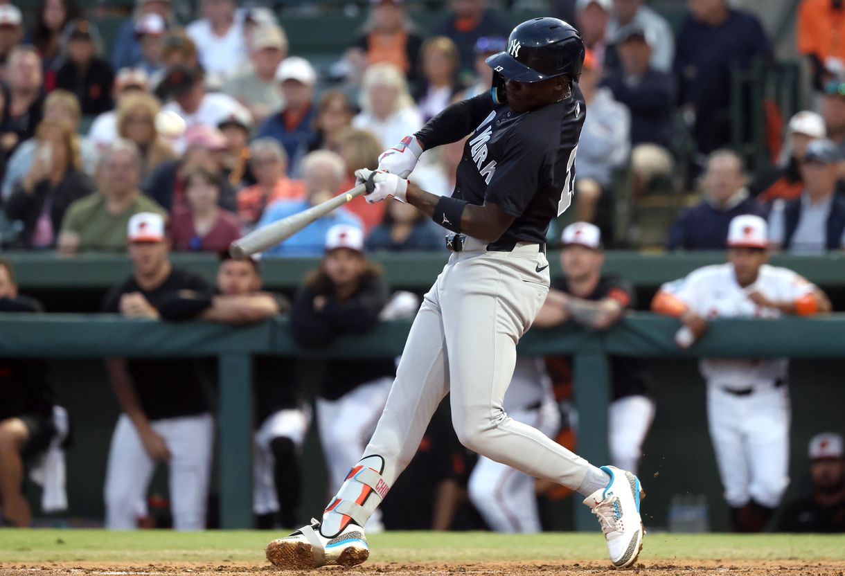 MLB: Spring Training-New York Yankees at Baltimore Orioles, jazz chisholm jr.