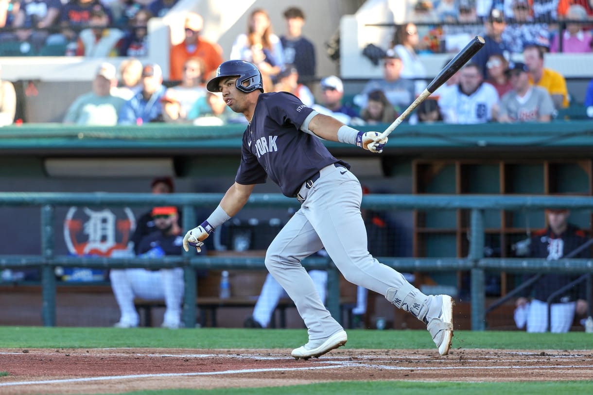 MLB: Spring Training-New York Yankees at Detroit Tigers, oswald peraza