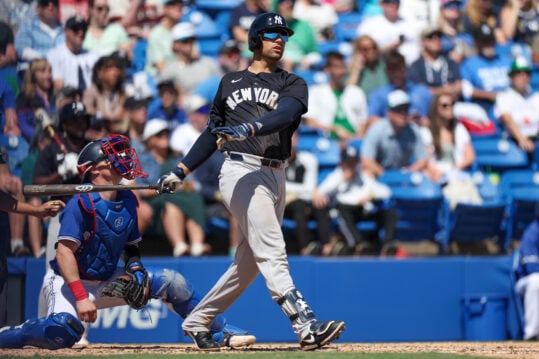 MLB: Spring Training-New York Yankees at Toronto Blue Jays, j.c. escarra