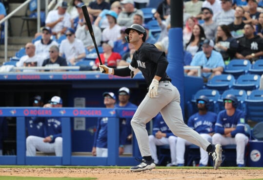 MLB: Spring Training-New York Yankees at Toronto Blue Jays, spencer jones