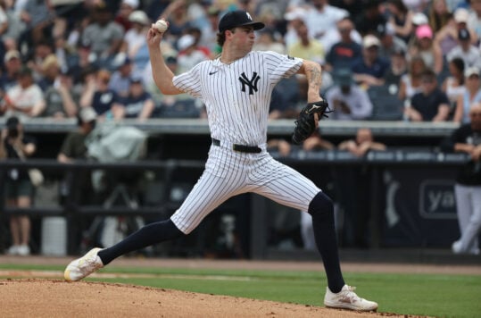 MLB: Spring Training-Pittsburgh Pirates at New York Yankees, Cam Schlittler