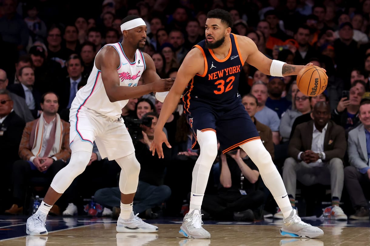 NBA: Miami Heat at New York Knicks