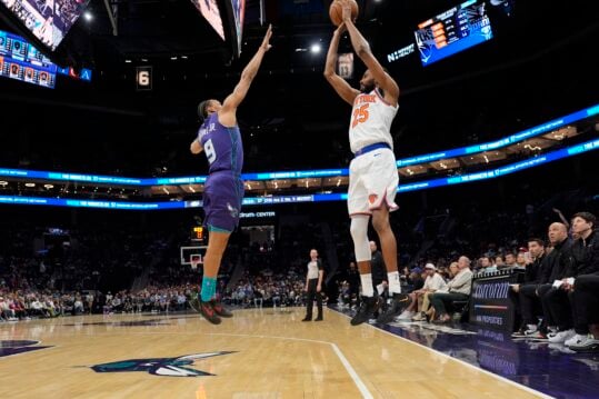 NBA: New York Knicks at Charlotte Hornets