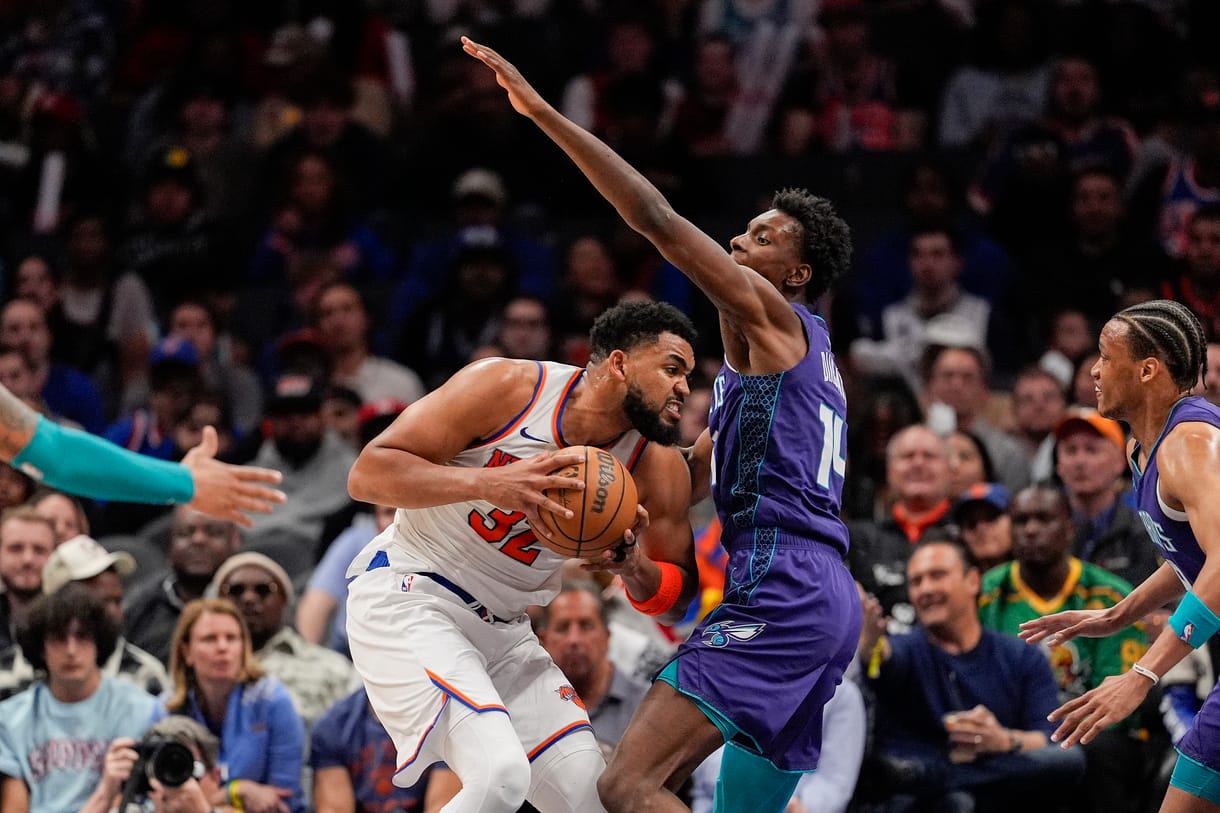 NBA: New York Knicks at Charlotte Hornets