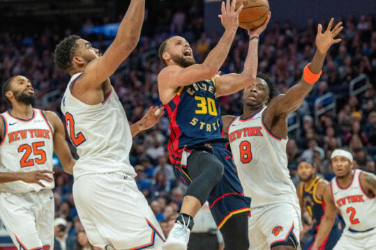 NBA: New York Knicks at Golden State Warriors