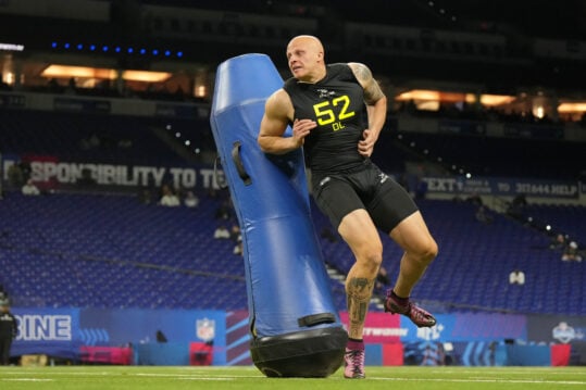 Landon Jackson, NFL Scouting Combine, 2025 NFL Draft, Giants