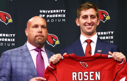 Josh Rosen, Cardinals, Dolphins, Giants