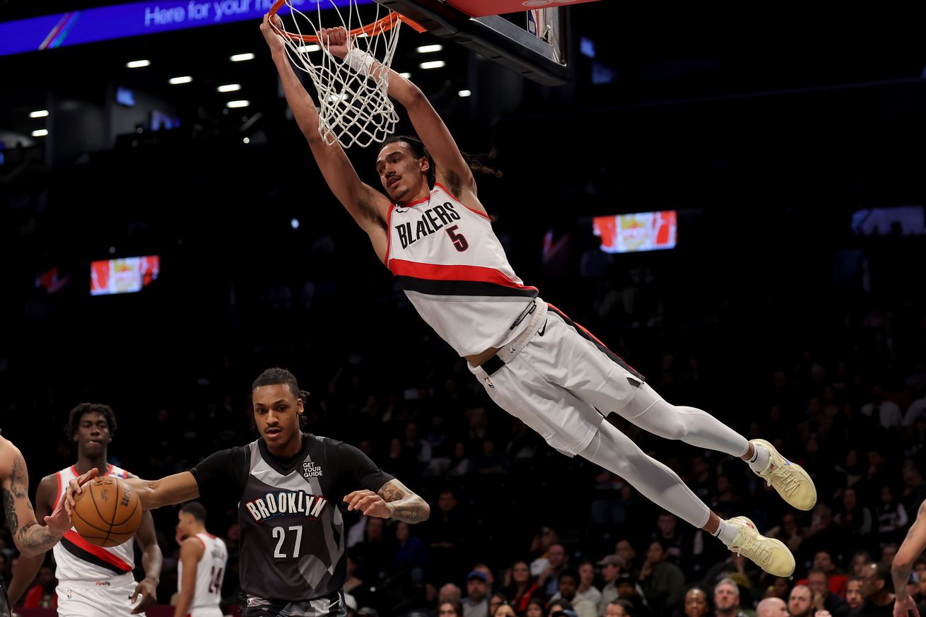 NBA: Portland Trail Blazers at Brooklyn Nets